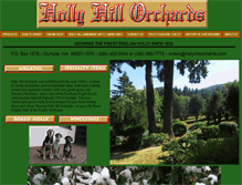 Tablet Screenshot of hollyhillorchards.com